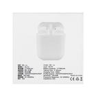 Наушники беспроводные LuazON I9S-TWS, Bluetooth 5.0, кейс 60 мАч, белые - Фото 9