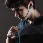 Наушники Luazon VBT 1.10 «Молния», вакуумные, микрофон, синие - Фото 2