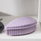 Мыльница пластиковая с крышкой «Листочек», 15×8×4.5 см, МИКС 5482365