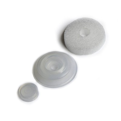 Термошайба из полипропилена, d=38 мм, без УФ-защиты, прозрачная, набор 25 шт.