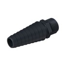 Штуцер, наружная резьба 1/2", для шлангов от 1/2" − 1" (25 мм), пластик - Фото 2