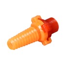 Штуцер, наружная резьба 3/4", под шланг 3/4" (19 мм) – 1" (25 мм), разъёмное соединение «Байонет», пластик, МИКС 6626365 - фото 13481819