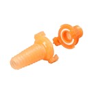 Штуцер, наружная резьба 1/2", под шланг 3/4" (19 мм) – 1" (25 мм), разъёмное соединение «Байонет», пластик - Фото 3