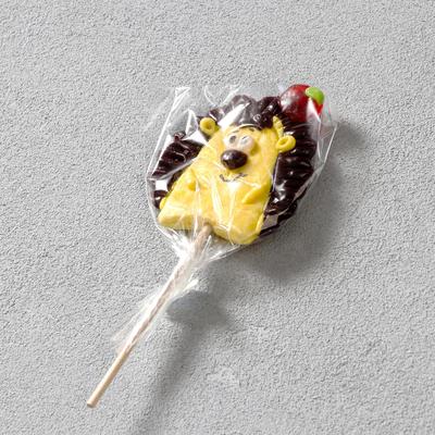 Леденец ручной работы «Ёжик» 30 г, микс