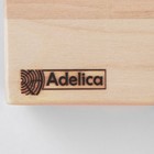 Доска разделочная Adelica «Профи», 70×30×4 см, с металлическими стяжками и боковыми ручками, берёза - фото 4321663