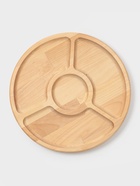 Менажница Доляна, d=27 см, 4 секции, дерево берёза - Фото 2