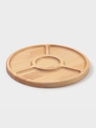 Менажница Доляна, d=27 см, 4 секции, дерево берёза - Фото 3