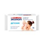 Влажные салфетки детские Эконом Smart, 100 шт. - Фото 2