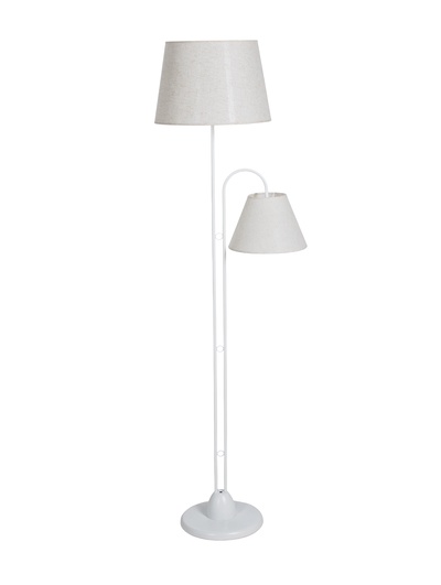 Торшер 3601/2, Е27, 2×40 Вт, белый