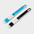 Щётка-кисть для очистки окон и узких проёмов Доляна, с совочком и скребком, для труднодоступных мест, МИКС - Фото 6