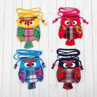 Мягкая сумочка «Сова», лоскутная, виды МИКС - фото 24685219