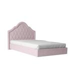 Кровать мягкая «Розалия №1200М», 2000 × 1200 мм, цвет розовый - Фото 2