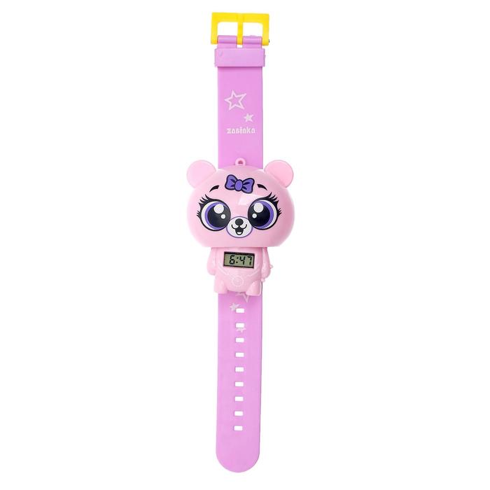 Электронные часы «Милашечка», цвет розовый - фото 1886594364