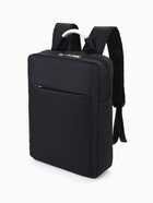 Рюкзак городской на молнии, наружный карман, размер 29×11×43 см, чёрный - Фото 7