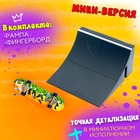 Пальчиковый скейтборд с рампой «Скейт-парк», МИКС - Фото 4