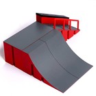 Скейт-парк «Рампа с лестницей», с пальчиковым скейтом, МИКС - фото 3722258