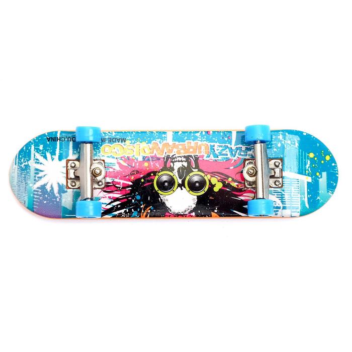 Скейт-парк «Рампа с горкой», с пальчиковым скейтом, МИКС 49361