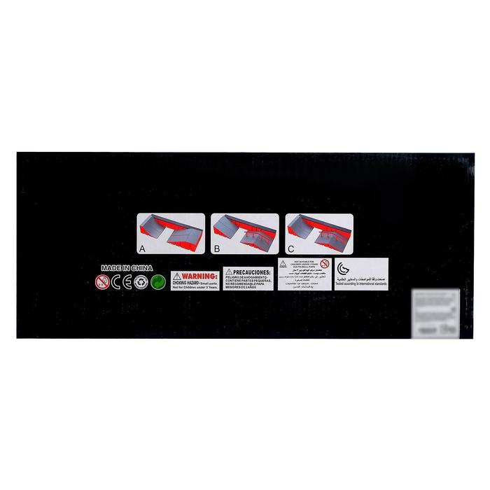 Скейт-парк «Рампа с горкой», с пальчиковым скейтом, МИКС 49361