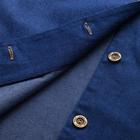 Костюм женский (жакет, шорты) MINAKU: Enjoy цвет синий, размер 46 - Фото 12