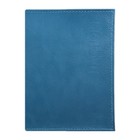 Обложка для паспорта, глянцевый, голубой - Фото 1