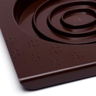 Туалет для приучения кошек к унитазу 39,2 х 38,7 х 3 см, коричневый - Фото 5