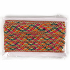 Тесьма цветная с люрексом, 3 см, в рулоне 10 метров - Фото 4