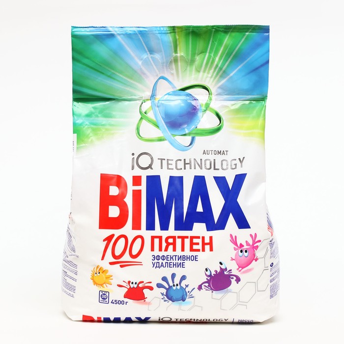 Порошок BiMax 100 пятен Automat, 4,5кг