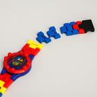 Часы наручные электронные "Супергерои", Мстители, с ремешком-конструктором - Фото 5
