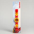 Часы наручные электронные "Трансформеры", Transformers, с ремешком-конструктором - фото 24211210