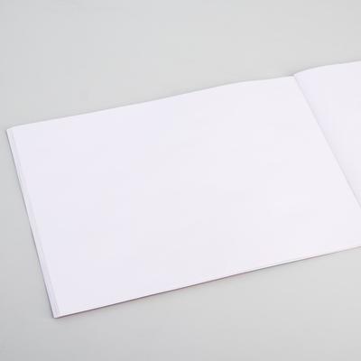 Альбом для рисования А4, 32 листа 100 г/м², на скрепке, «Смешарики»