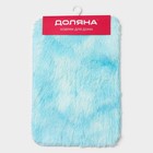 Коврик для дома Доляна «Пушистик», 40×60 см, сине-голубой - Фото 7