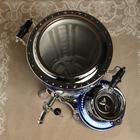 Набор посуды «Жостово на синем», 3 предмета: самовар 3 л, заварочный чайник 0.7 л, поднос - Фото 16