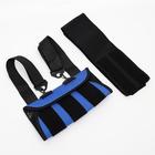 Бандаж для плеча и предплечья - "Крейт" (№1, универсальный, синий с черным) Е-228 - Фото 3