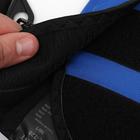 Бандаж для плеча и предплечья - "Крейт" (№1, универсальный, синий с черным) Е-228 - Фото 4