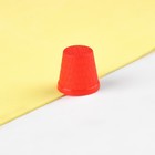 Напёрсток, d=2 см, красный - Фото 1