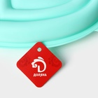 Форма для муссовых десертов и выпечки Доляна «Сердце», силикон, 22×20×5 см, МИКС 5666309