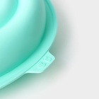 Форма для муссовых десертов и выпечки Доляна «Сердце», силикон, 22×20×5 см, МИКС - Фото 5