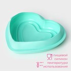 Форма для муссовых десертов и выпечки Доляна «Сердце», силикон, 22×20×7 см, МИКС - Фото 2