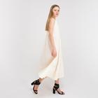 Платье летнее женское MINAKU: Cotton collection, цвет молочный, размер 50 - Фото 2
