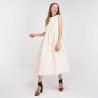 Платье летнее женское MINAKU: Cotton collection, цвет молочный, размер 50 - Фото 3