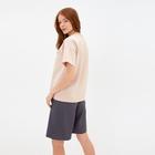 Футболка женская MINAKU REGULAR FIT: цвет бежевый, р-р 44 - Фото 5