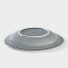 Тарелка глубокая «Акварель», 550 мл, d=22,5 см, цвет светло-серый - фото 4321853