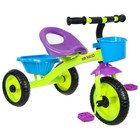 Велосипед трехколесный Micio Antic, цвет салатовый/фиолетовый/синий - Фото 2