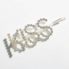 Заколка для волос со стразами Beauty is my religion - Фото 1