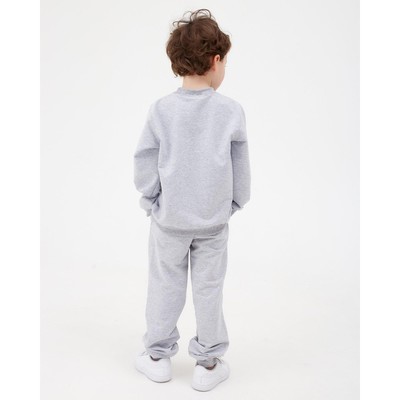 Толстовка KAFTAN Basic line, размер 34 (122-128 см), серая