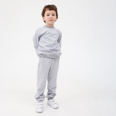 Брюки KAFTAN "Basic line" р.30 (98-104), серый