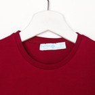 Футболка KAFTAN "Basic line" р.38 (146-152), бордо - Фото 6
