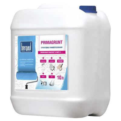 Грунтовка универсальная Primagrunt U BERGAUF, зима/лето, 10 л
