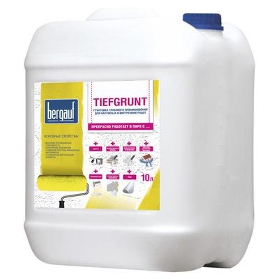 Грунтовка Tiefgrunt U BERGAUF, лето/зима, 10 л