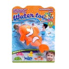 Водоплавающая игрушка «Рыбка-клоун», заводная - Фото 5